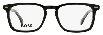 Hugo Boss B1368 Rectangular Acetate Eyeglasses In Green