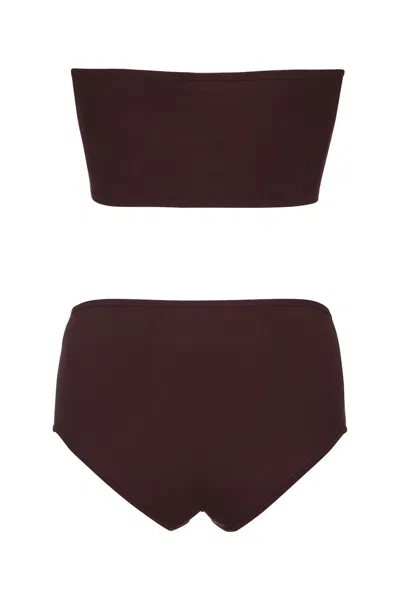 Alaïa Alaia Second Skin Bikini Set In Multi