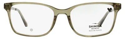 Shinola Sh37003 Flexon Rectangular Eyeglasses In Multi