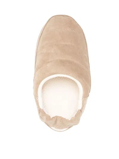 Moon Boot Evolution Logo Band Sandals In Beige