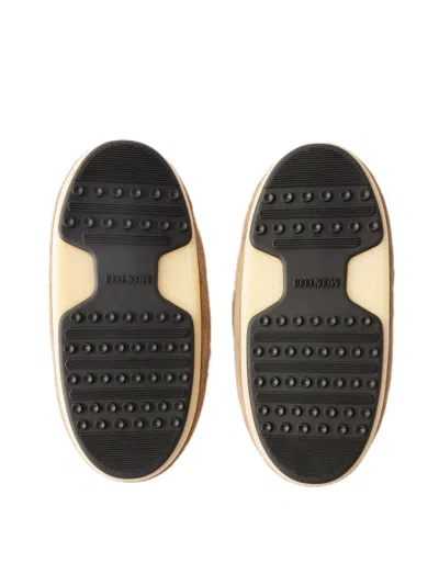 Moon Boot Evolution Logo Band Sandals In Beige