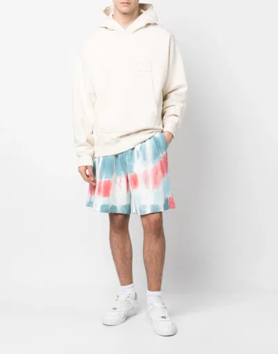 Dsquared2 Distressed-effect Cotton Shorts In Multi