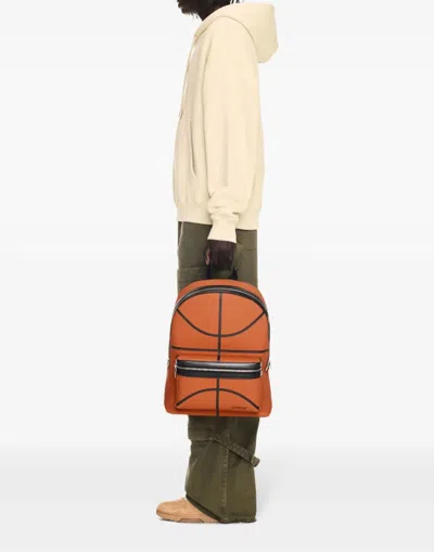 Off-white Backpack In Orange