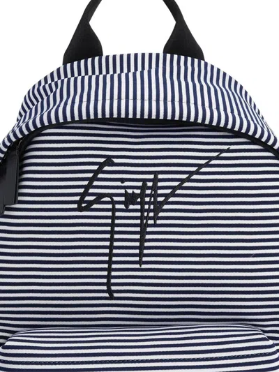 Giuseppe Zanotti Bud Backpack In Navy