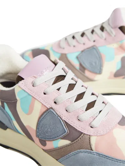 Philippe Model Antibes Low Sneaker In Multi
