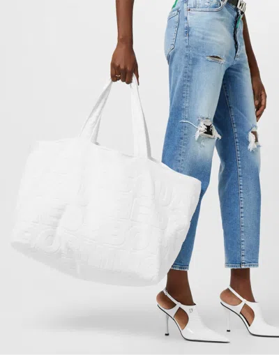 Dsquared2 Tote Bag In White
