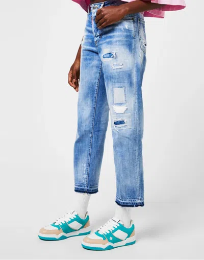 Dsquared2 Spiker Sneaker In Multi