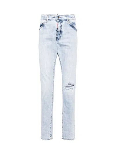 Dsquared2 Cool Guy Distressed Jeans In Black
