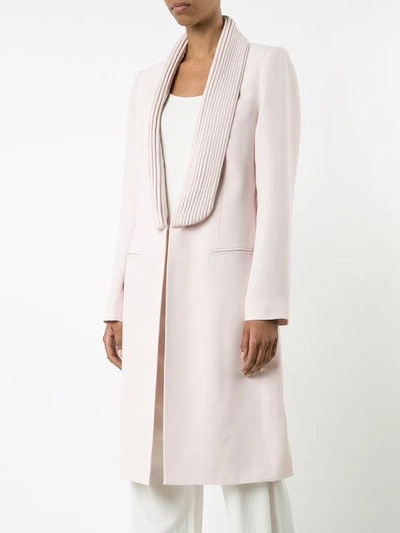 Shop Brandon Maxwell Fitted Open-front Coat