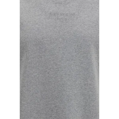 Balmain Embroidered Logo-patch T-shirt In Multi