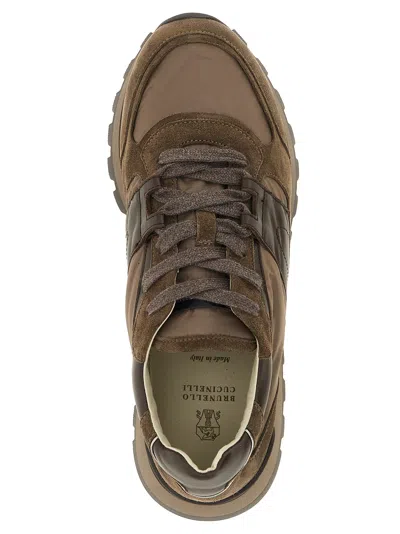 Brunello Cucinelli Active Sneaker In Brown