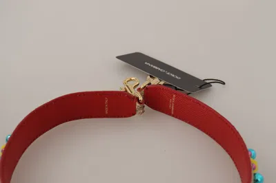 Dolce & Gabbana Shoulder Strap In Beige