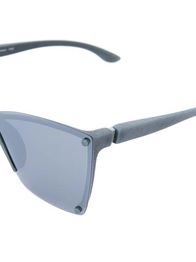 Shop Mykita Cat-eye Sunglasses In Grey