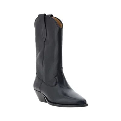 Isabel Marant Calf Leather Boots In Multi
