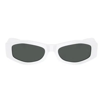Versace Rectangle Full Rim Sunglasses In Multi