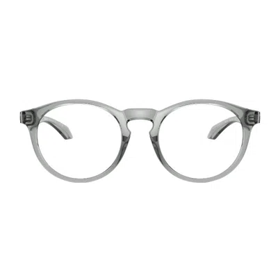 Versace Ve3355u5453 Round Frame Eyeglasses In Gray