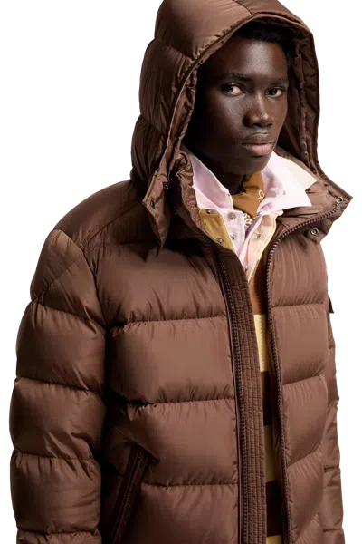 Moncler Maya Quilted Shell Down Jacket In Multi