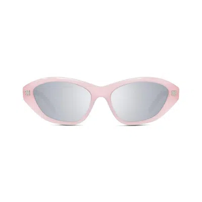 Givenchy Gv40038i72c Mirrored Lens Sunglasses In Pink