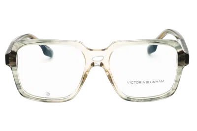 Victoria Beckham Vb2668 Rectangular Acetate Eyeglasses In Gray