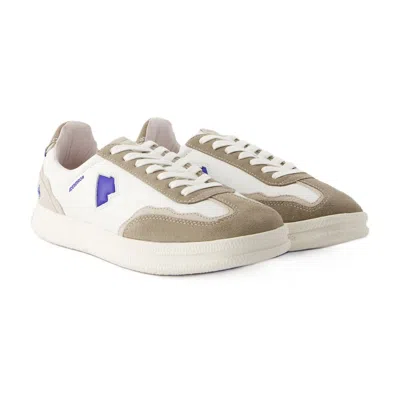 Ader Error Leather Mixed-material Sneaker In Multi