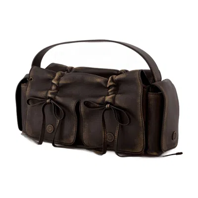 Acne Studios Shoulder Bag In Brown