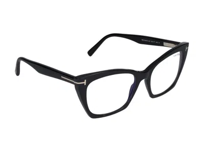 Tom Ford Ft5709-b Eyeglasses In Black