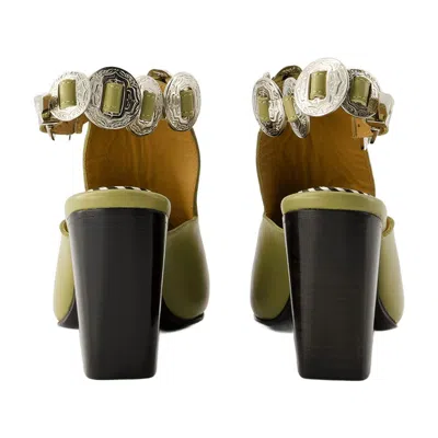 Toga Pulla Ornamental Buckle Boot In Multi