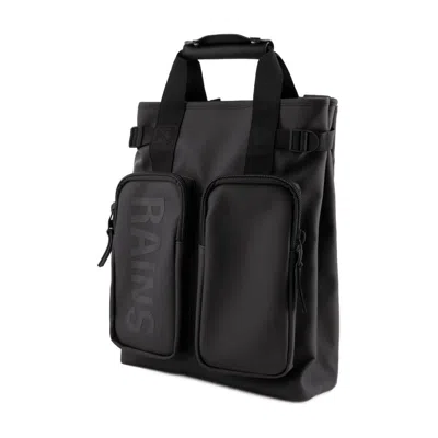 Rains Texel Backpack In Black