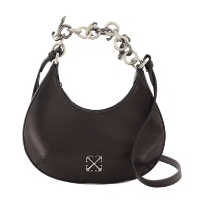 Off-white Hemisphere Shoulder Bag In Black