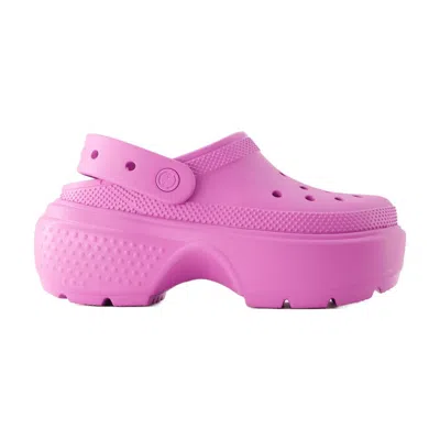 Crocs Stomp Slipper In Pink