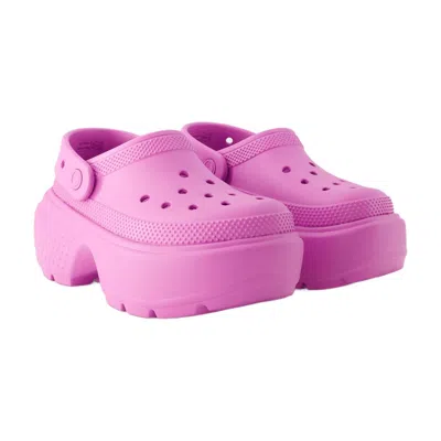 Crocs Stomp Slipper In Pink
