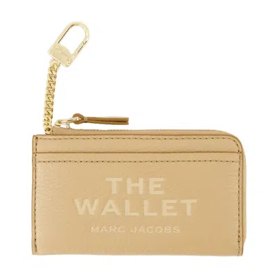 Marc Jacobs Wallet In Beige