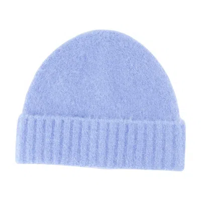 Samsoe & Samsoe Sajeanne Beanie Hat In Blue