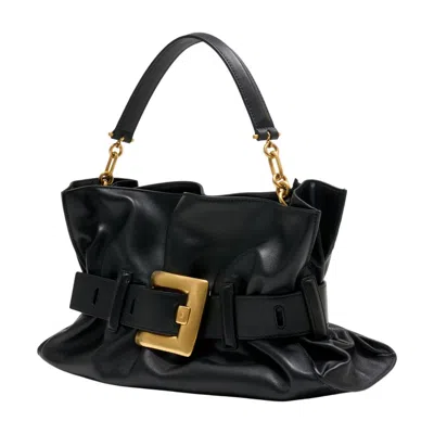Balmain Shoulder Bag In Black