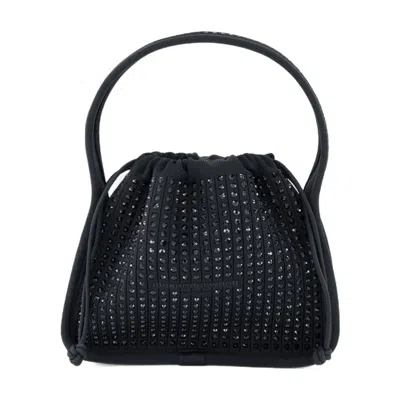 Alexander Wang Ryan Top Handle Bag In Black