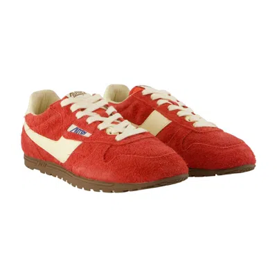 Autry Windspin Low-top Sneakers In Red