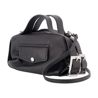 Simone Rocha Mini Biker Top Handle Bag In Black