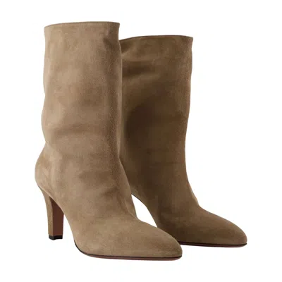 Paris Texas Ankle Boot In Beige