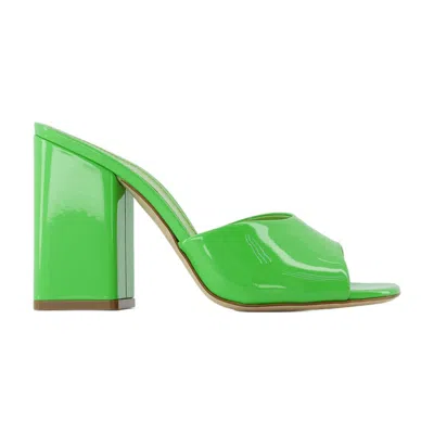 Paris Texas Mule In Green