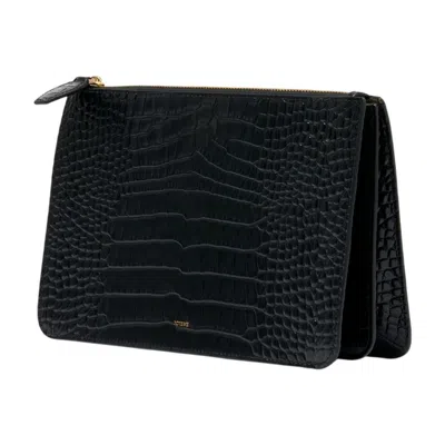 Totême Toteme Threefold Wallet In Black