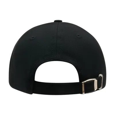 3paradis 3.paradis A-003-co-m Wool Baseball Cap In Black