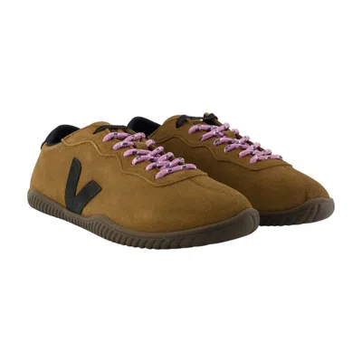 Veja Jitsu O.t. Suede Sneakers In Brown