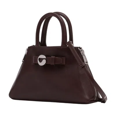 Coperni Data Top Handle Bag In Brown