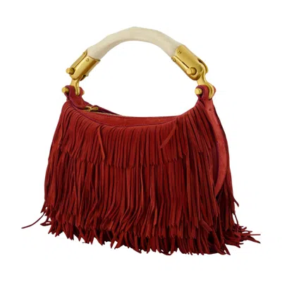 Balmain Mini Bag In Red