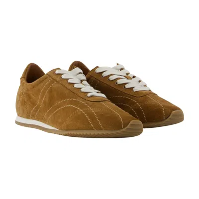 Totême Toteme Flex Sneaker In Brown