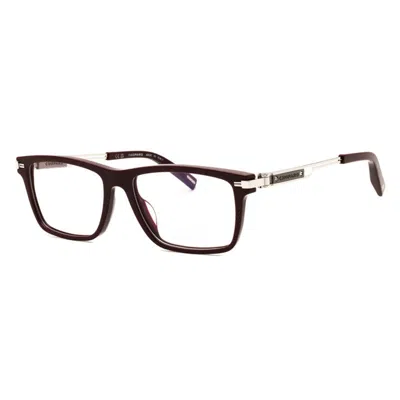 Chopard Vch357 Rectangular Acetate Eyeglasses In Red