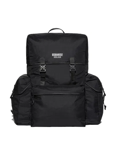 Dsquared2 Ceresio 9 Backpack In Black