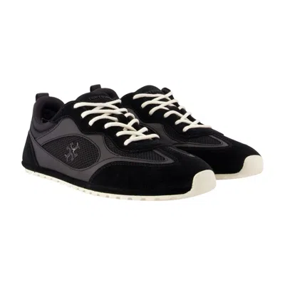 Tory Burch Field Sneaker In Black