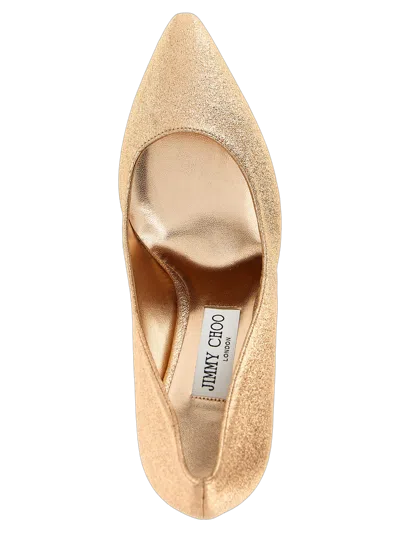 Jimmy Choo Romy 85 Glitter-effect Pumps In Multi