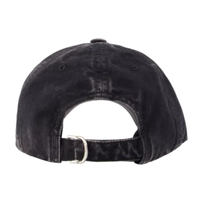 Acne Studios C40475-900 Cotton Logo Baseball Cap In Multi